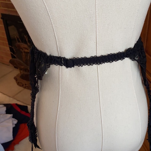 Black lace VS garter belt - Picture 5 of 13